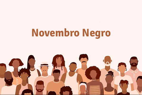 Imagem que remete à comemoração do Novembro Negro